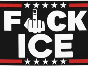 Ice Banner Sign Support Immigrants Make America Great Banner Flag
