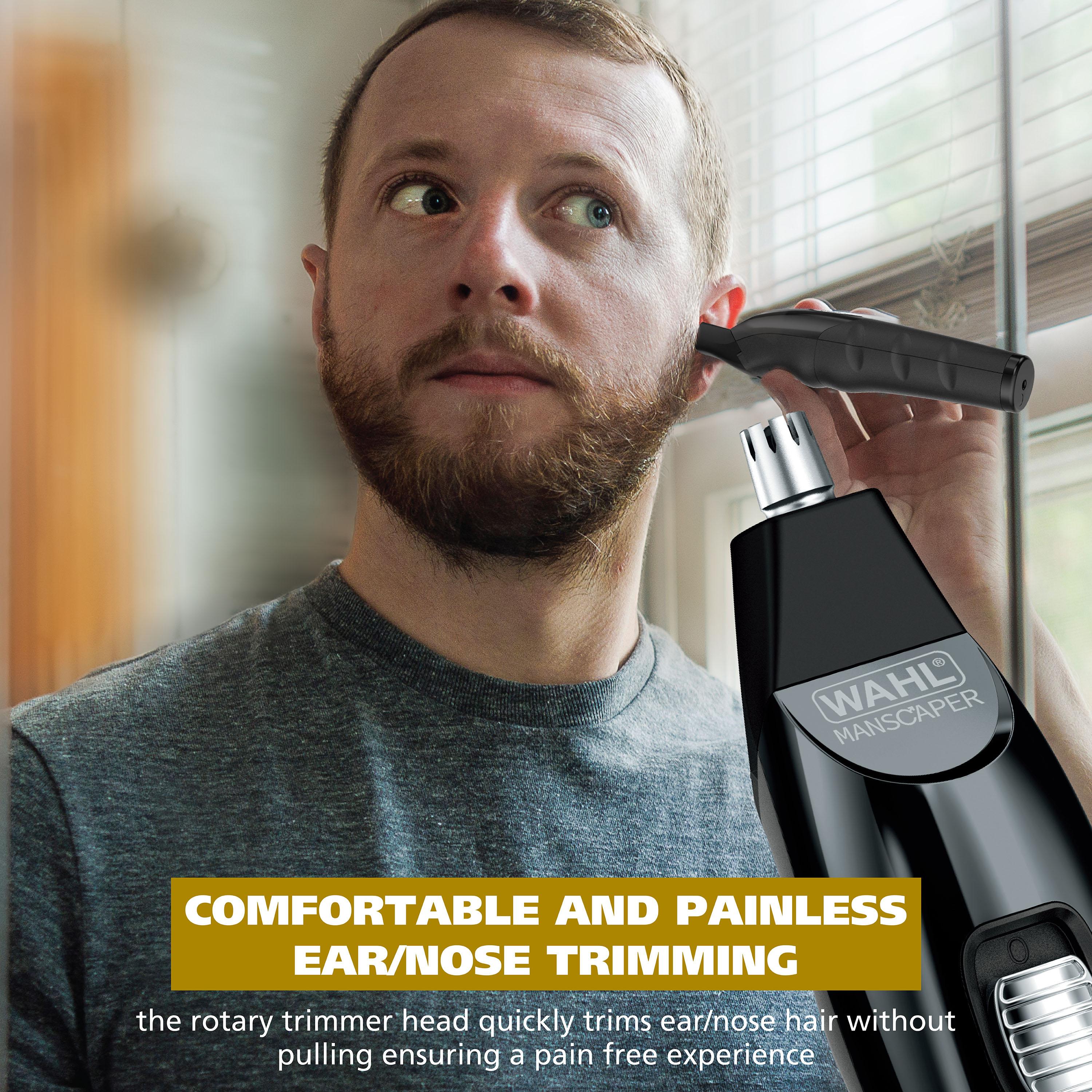 Wahl Manscaper Tool Box All in One Cordless Lithium-Ion Powered Full Body Trimmer With 4 Attachment Heads – Model 3024523