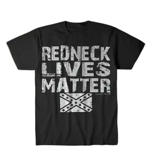 Redneck Lives Matter Tshirt Retro Southern Pride Tee Classic Confederate Family Tradition Heritage Tees Dixie Legacy Unisex T-Shirt For Summer Patriotic Oversized Graphic Streetwear Shirt Politics Classic Menswear Rebel Soul Shirt Gift For Him Men Women