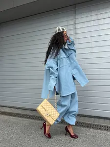 Street Style Denim Two-Piece