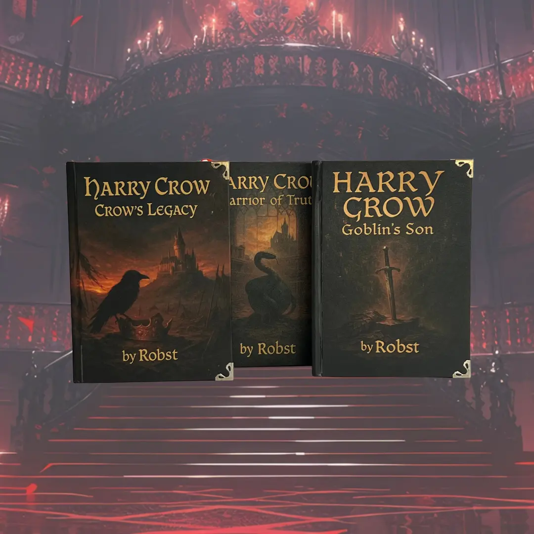 High Quality Collector Edition Fanbook – Custom Handmade Harry Crow ...