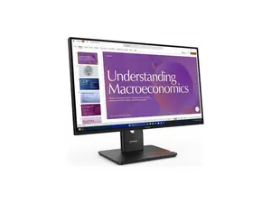 Lenovo ThinkVision T24D-40 24" Class Full HD LED Monitor - 16:9 - IPS - WLED Backlight - 16.7M Colors - 250 Nit - 1 ms - 120 Hz  - USB Type-C - HDMI - DisplayPort - USB Hub  64B9GAR1UZ