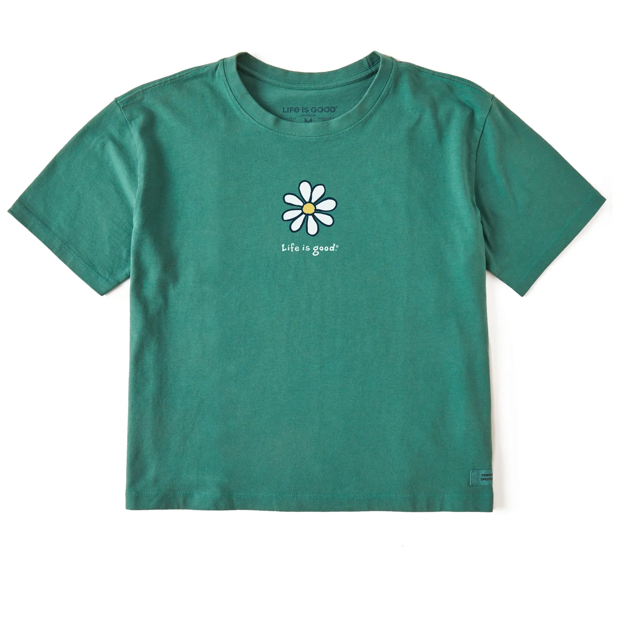 Women's LIG Daisy Short Sleeve Crusher Boxy Tee
