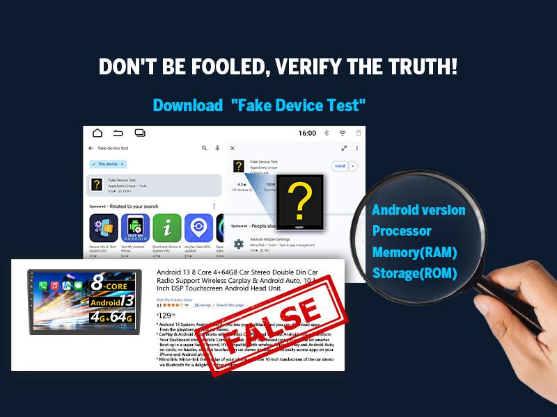 EONON Car Stereo for Ford F150 2009-2014, Wireless CarPlay & Android Auto Car Radio Touch screen, 9" Android 14 Car head unit, Steering wheel controls, Sub, Bluetooth, GPS Navigation, Backup camera, Jumpstart Sale - FDF1X7