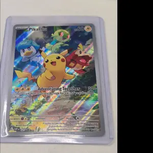 Pikachu SVP 027 Promo Raw Card