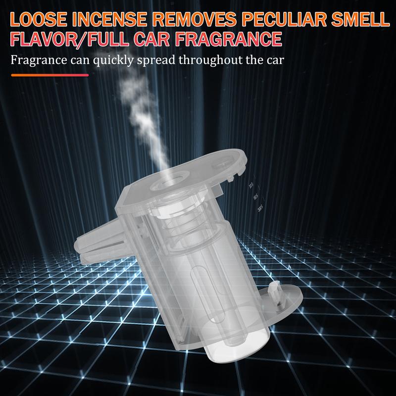 Smart Car Air Freshener with Three Scent Intensity Levels, Portable Waterless Diffuser, Aromatherapy with 3*10ML Natural Perfumes,Random Shipment of Polygon and Circle Shapes Smart Car Air Freshener with Three Scent Intensity Levels, Portable Waterless Diffuser, Aromatherapy with 3*10ML Natural Perfumes,Random Shipment of Polygon and Circle Shapes