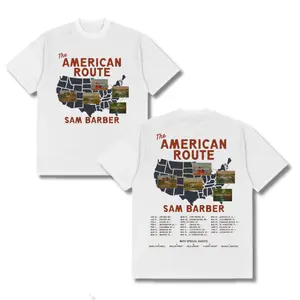 Sam Barber 2026 Tour T-Shirt – The American Route Concert Tour Shirt for Fans, Men Women shirts.