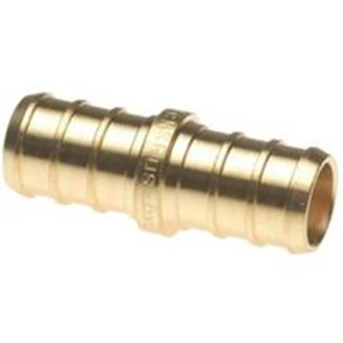 Brass Body PEX Coupling Plumbing Fitting, 1/2 x 1/2 in, 10-Pack Packaged Set (APXC121210PK)