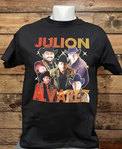 Julion Alvarez Graphic T-Shirt, Mexican Singer Tee, Tour 2026 Shirt, Casual Top for Men & Women, Full Size, Full Color.