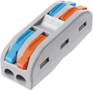 10/20 PCS Conductor compact connector, lever wire connector assortment pack electrical connector kit