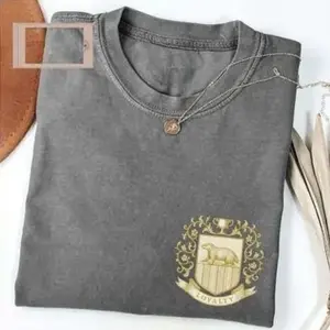 Wizard House Shirt, Magic School Inspirational Tee, Wizard School Pocket Shirts, Universal Vacation Tshirt HUFFLEPUFF