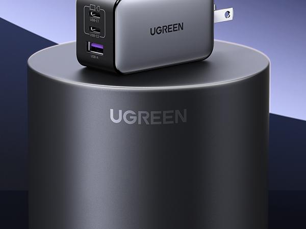 UGREEN Nexode 65W GaN USB C Wall Charger, 3-Port Compact Foldable Fast Charger Power Adapter for iPhone 17/16/15 Series, Galaxy S25/S24, Pixel 10/9, MacBook Pro/Air, Dell XPS, iPad Pro (Black),Tiktokshopstockup