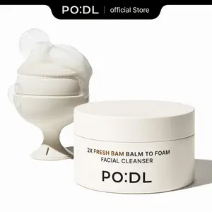 [PODL] Deep Pore Cleansing Duo | Pore Care Routine | K-Chestnut Balm to Foam Cleanser + Pore Cleansing Brush
