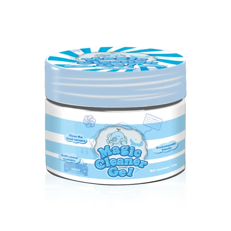 Car Detailing Cleaning Gel 160g, Reusable Dust Clay for Car Interior & Electronic Devices