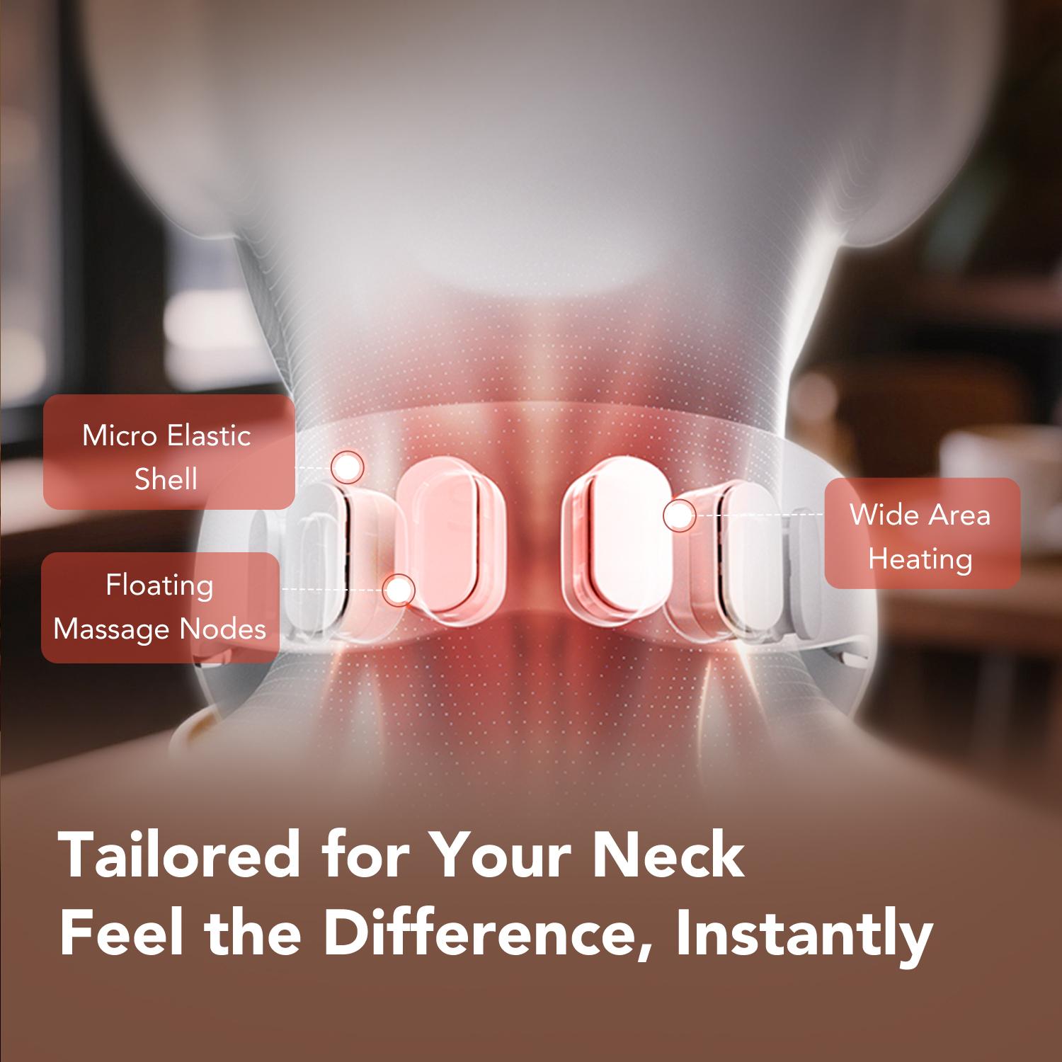 SKG GS500-N Deep Neck Massager with Heat for Daily Stress Relief, Best Gift SKG GS500-N Deep Neck Massager with Heat for Daily Stress Relief, Best Gift