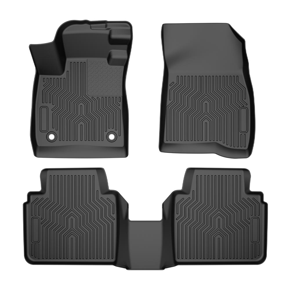 Fit For Honda Accord 2008-2025 Front & 2nd Row Heavy Duty TPE Floor Mats Liners,All Weather Protection,Waterproof Anti-slip Durable Floor Mats,Car Interior Accessories Fit For Honda Accord 2008-2025 Front & 2nd Row Heavy Duty TPE Floor Mats Liners,All Weather Protection,Waterproof Anti-slip Durable Floor Mats,Car Interior Accessories