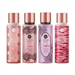 Victoria Anna Fruity & Floral Perfume 8.4 fl oz 250ml Hair &Body Natural Fragrance Mist for Women 4 Flavors，Spray Perfect for Dating Parties Gift Giving