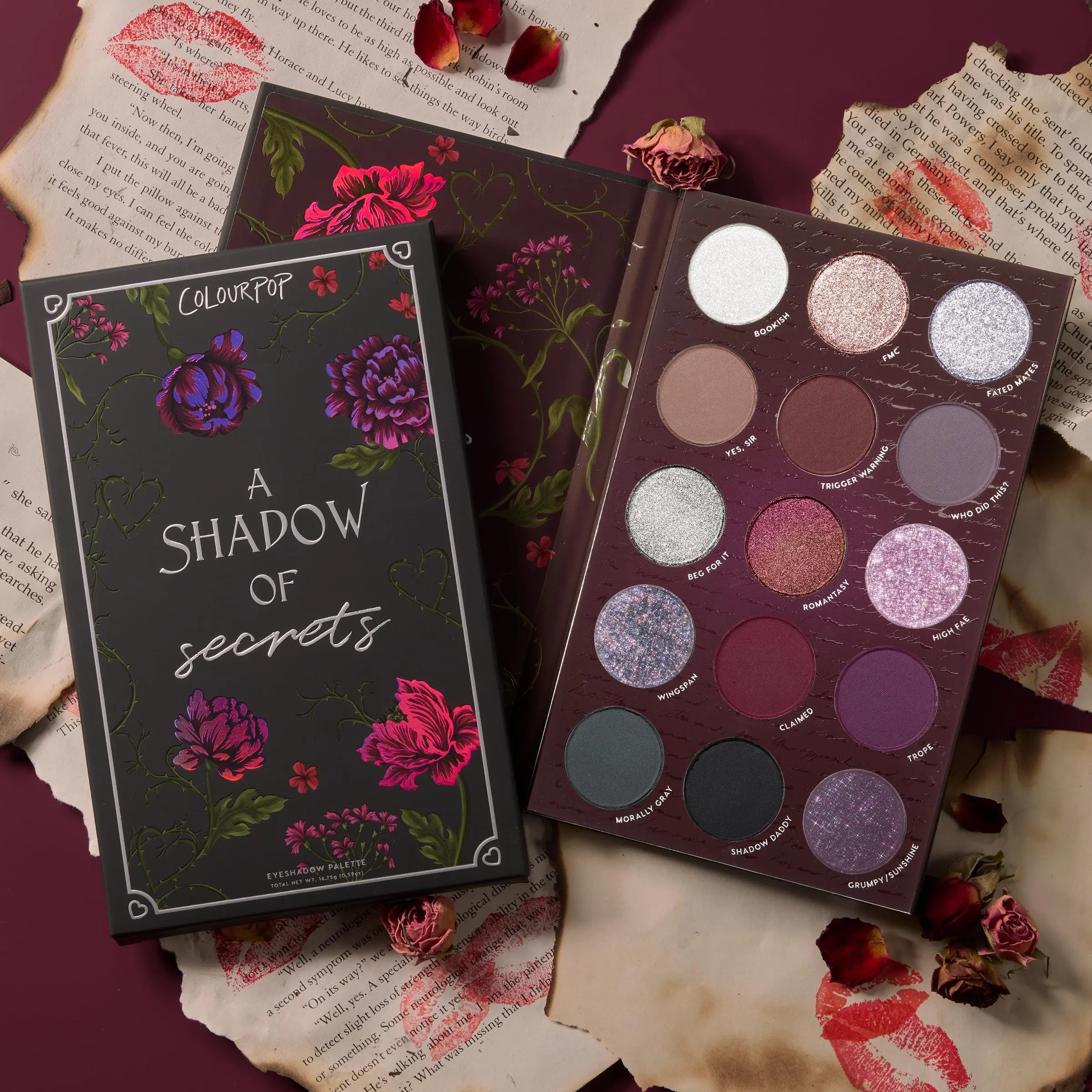 ColourPop A Shadow of Secrets Shadow Palette - Limited-Edition 0975
