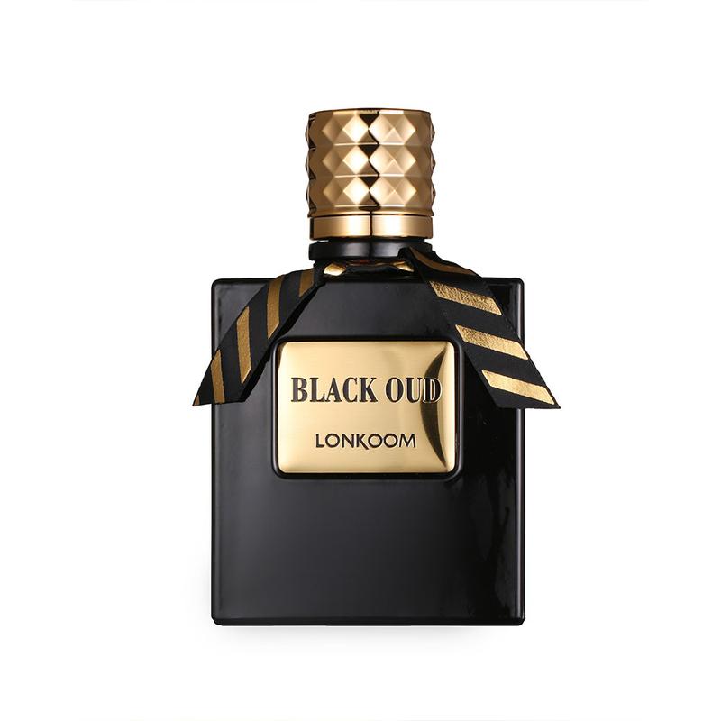 Long Lasting Perfume 100ml Woody Aromatic Fragrance FOR MAN Halloween  Gifted package Lonkoom 100ml Perfume OUD BLACK EDT