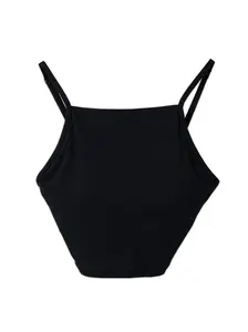 Square Neck Sports Top - Black - by Simply Southern