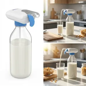2026 Upgraded Rechargeable Model] Automatic Water Dispenser, Smart Sensor Beverage Dispenser, Compatible with Large Milk Carts, A Must-Have for Lazy People (Battery-Free/Long Battery Life)