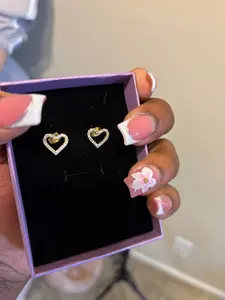 Small Heart Studds