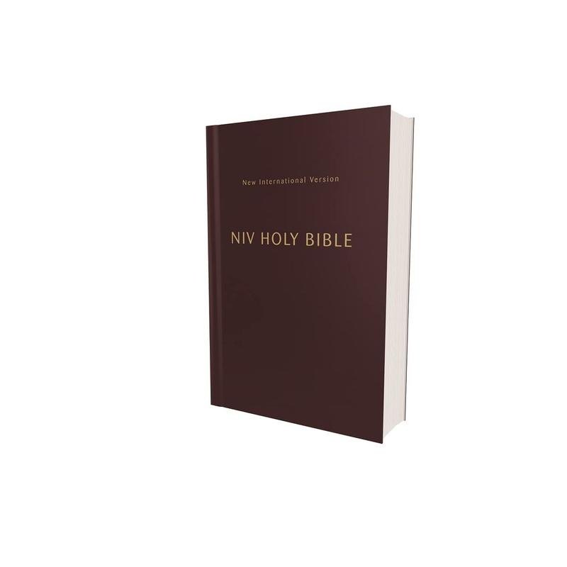 NIV, Holy Bible, Compact, Paperback, Burgundy, Comfort Print Paperback – July 19, 2022