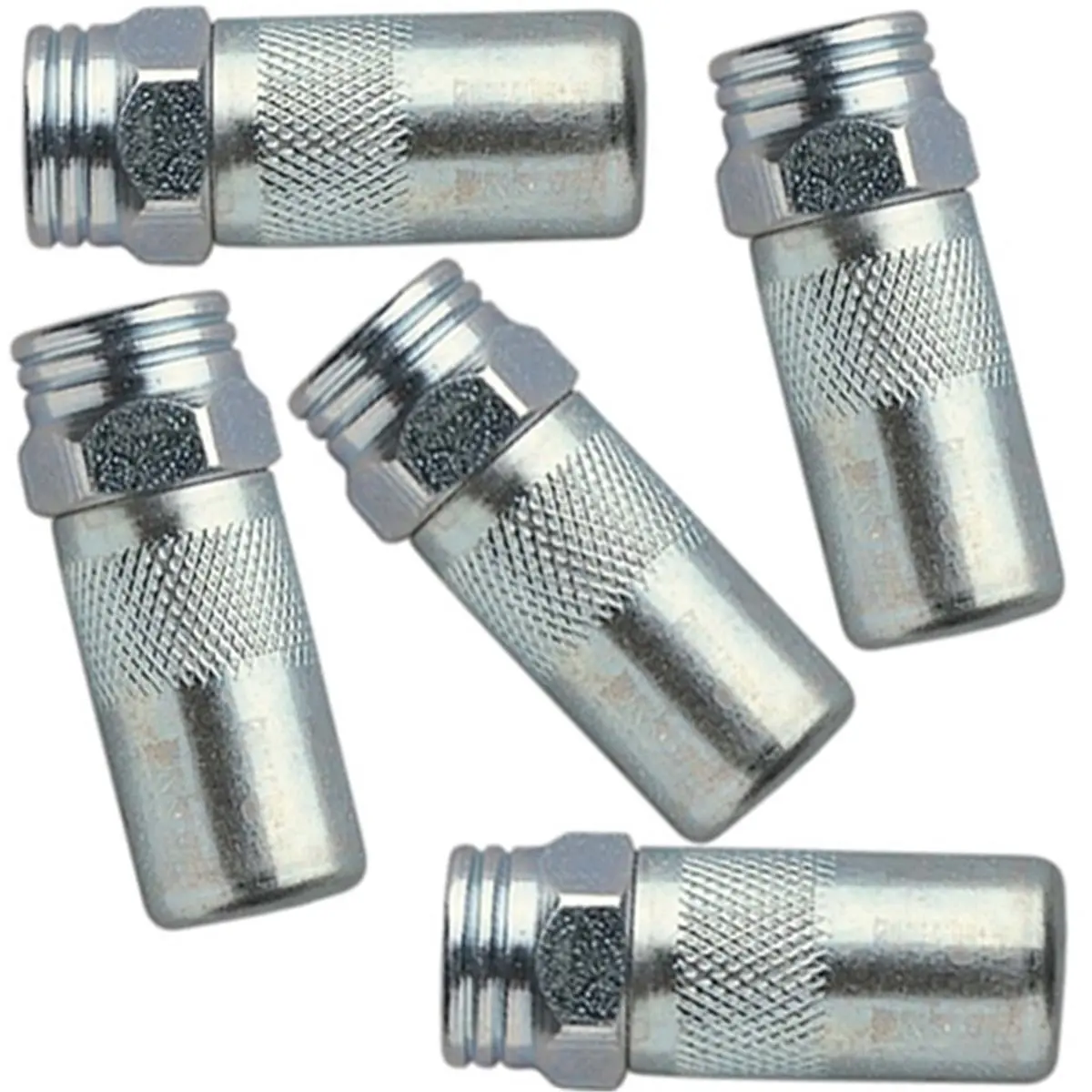 Lincoln Industrial 5852-5 Midget Hydraulic Coupler with Replaceable Hardened Steel Jaws, Small OD, 6000 PSI, 1/8 in. NPT(F) Inlet, Built-In Ball Check, for All Hydraulic Type Grease Fittings & Grease Joint Fittings (Sailing Water Sports Use)