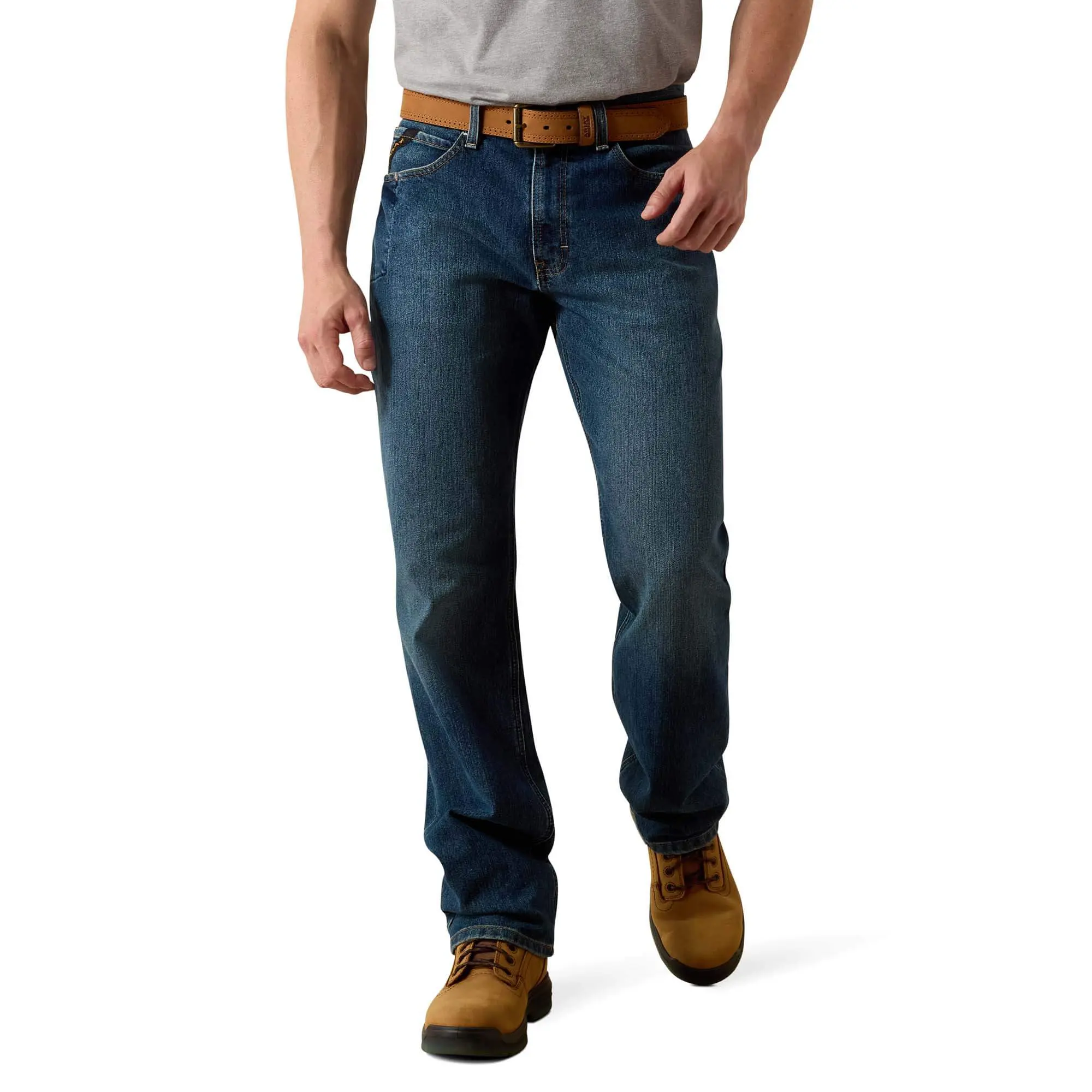 Men's Rebar M3 Loose DuraStretch Basic Stackable Straight Leg Jeans