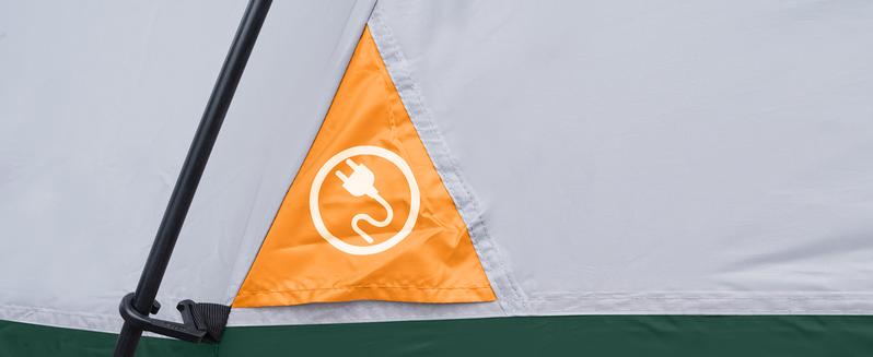 Camping Tent 10-Person-Family Tents, Parties, Music Festival Tent, Big, Easy Up, 5 Large Mesh Windows, Double Layer, 2 Room, Waterproof, Weather Resistant, 18ft x 9ft x78in