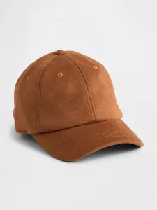 Gap Women's Vegan Suede Baseball Hat