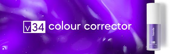 Hismile V34 Colour Corrector - Tooth Stain Concealer, Temporary Brightening Booster, Purple Toothpaste, Colour Correcting, Hismile V34