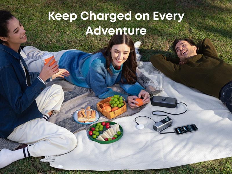 [Live Only] Anker 25,000mAh 165W Laptop Power Bank with Built-In and Retractable Cables for Travel and Work, Fast Charging for 4 Devices