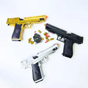 Desert Eagle Model Toy Gun With  40 Bullets, 12 Shells | Outdoor Toys for Kids Valentine's Day gift