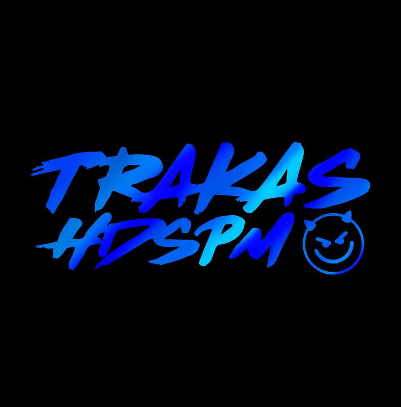 Trakas HDSPM Sticker Adhesive Vinyl Decal car vehicle decoration