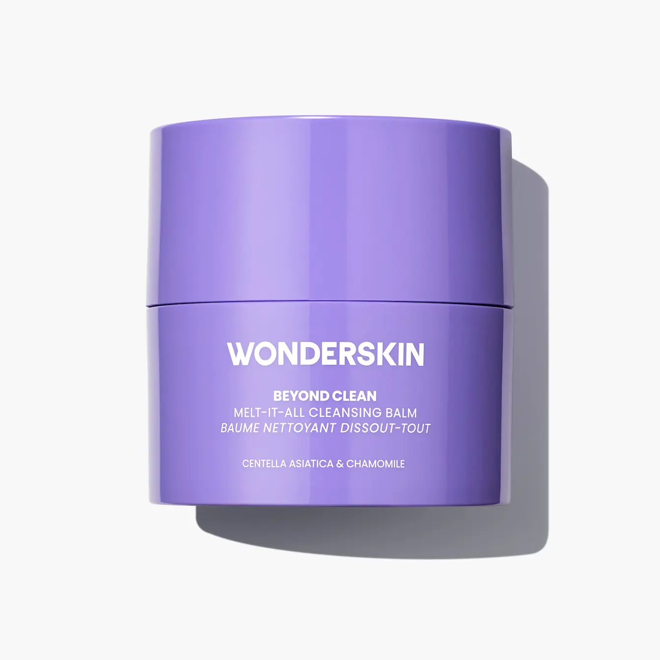 Wonderskin Beyond Clean Melt-It-All Cleansing Balm – One-Step Makeup Remover, Balm-to-Oil Cleanser, Removes Waterproof Makeup & SPF, With Centella & Probiotics, Gentle for All Skin Types