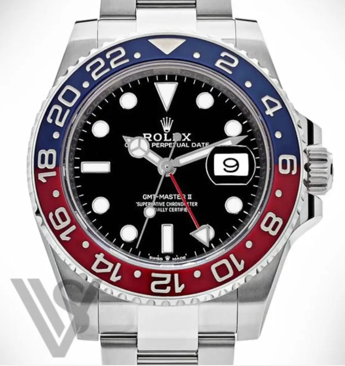 Rolex - GMT Master II - 40mm Pepsi Stainless Steel Oyster Bracelet (Pre-Owned)