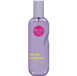 EOS Vanilla Cashmere Body Mist 6 fl oz - Vegan Cruelty-Free Hyaluronic Acid Enriched for Moisture & Hydration