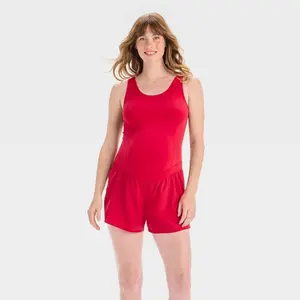 Athletic Maternity Romper - Isabel Maternity by Ingrid & Isabel