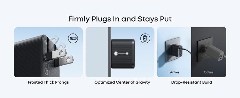 Anker Nano USB-C Charger Block with USB-C to USB-C Cable, 3-Port Fast Charger with Ultra-Fast 70W Output, for iPhone 17 /16 / 15 Series, MacBook, iPad, Pixel, Galaxy, and More