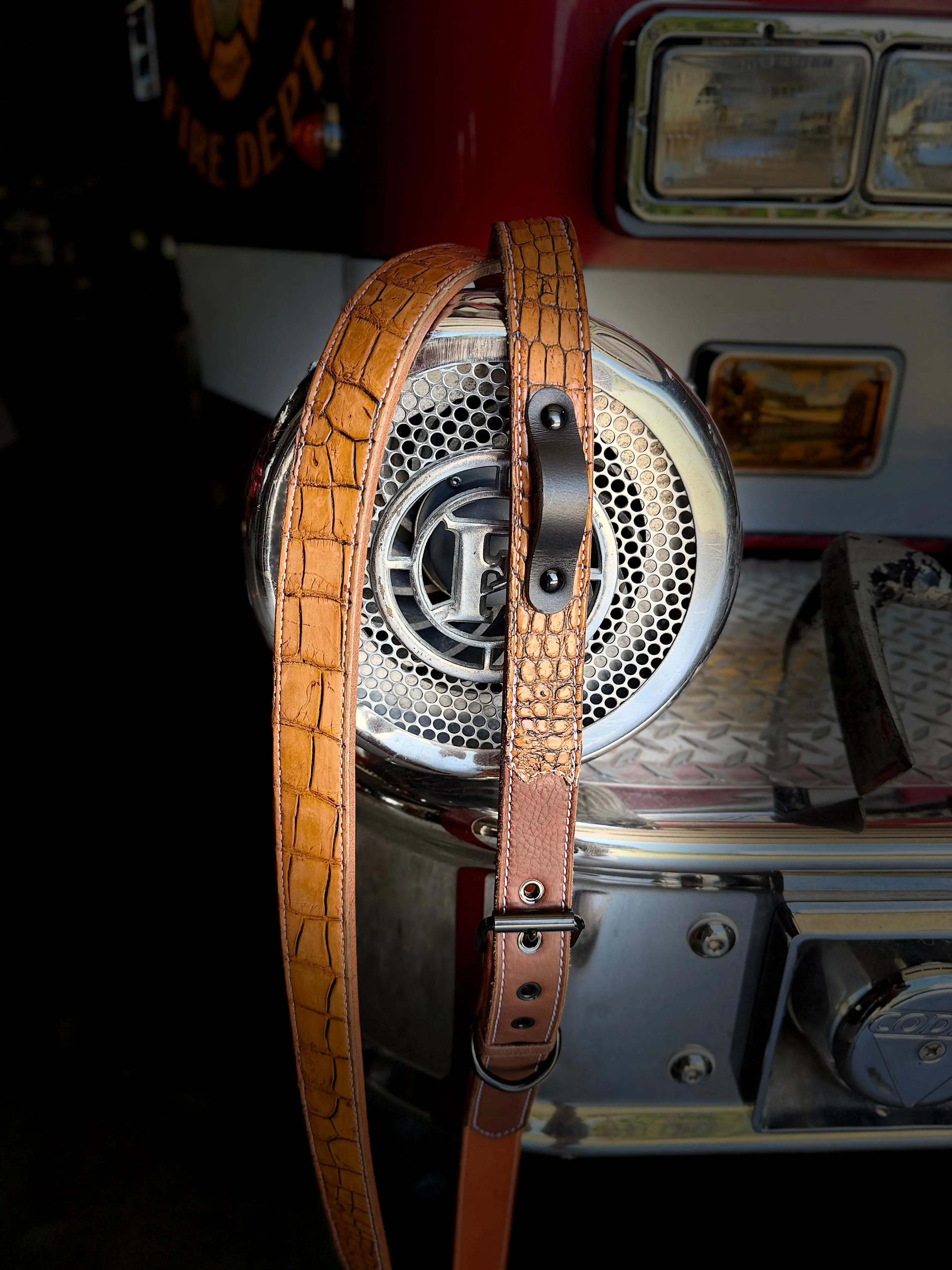Genuine Gator Strap Set - Tan -