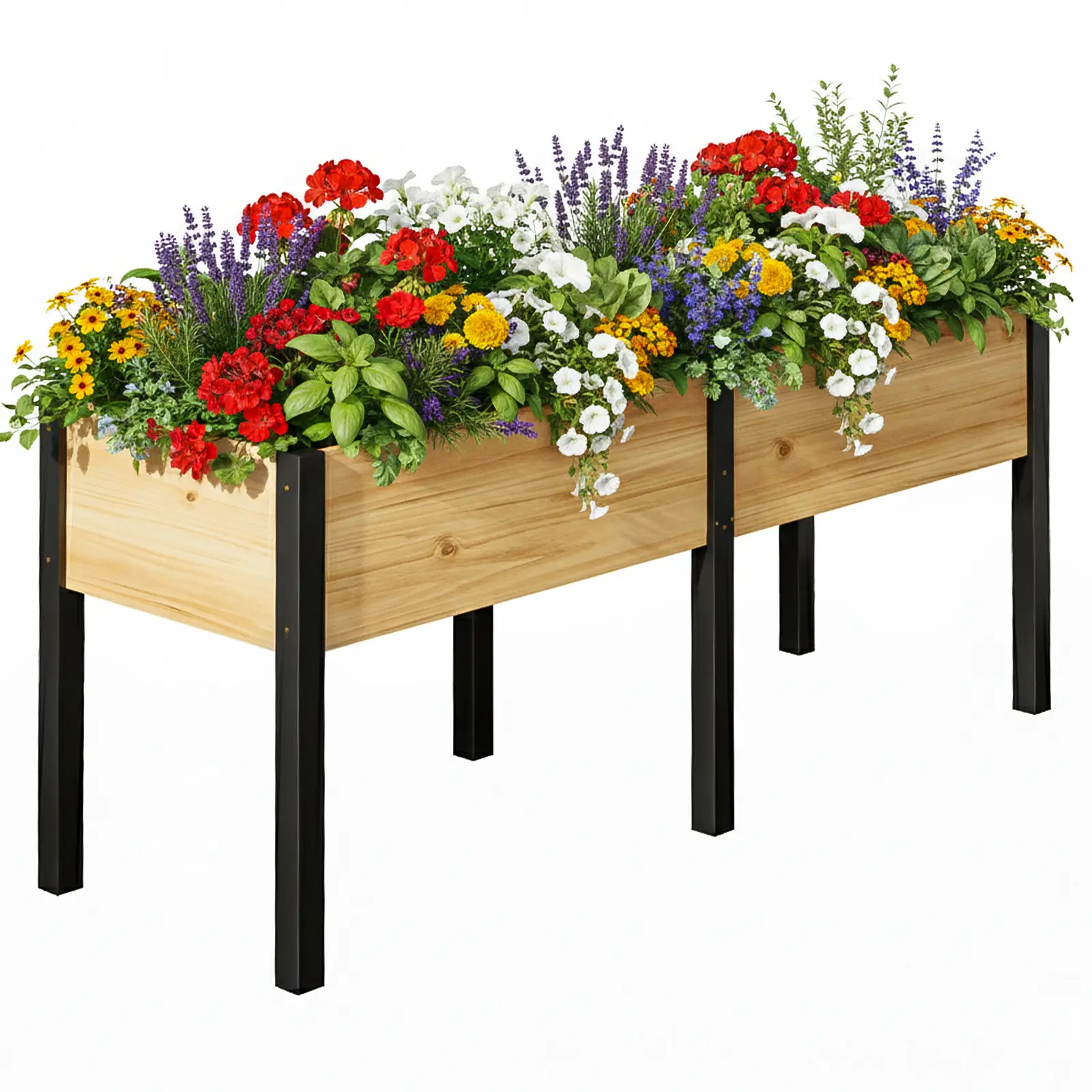 Metal Wood - 70.9"x22.8"x31.5"(Yellow)