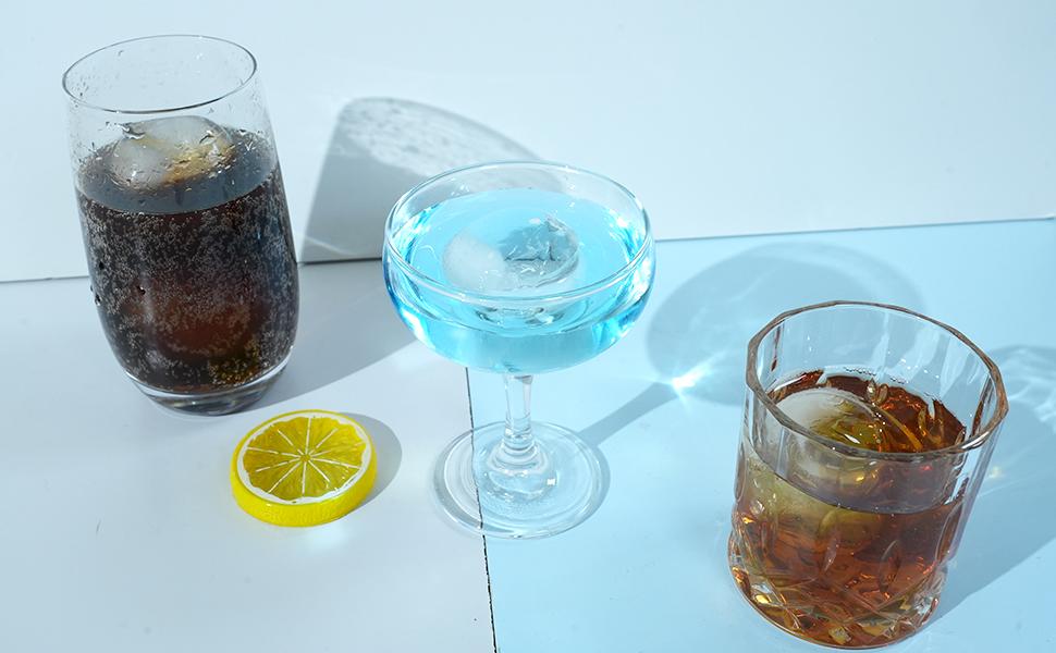 WIBIMEN 2Pack 1.9IN Large Round Ice Cube Molds, Easy Release Whiskey Ice Trays for Freezer, Perfect for Whiskey, Bourbon & Cocktails