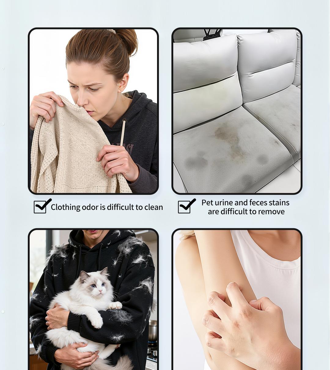 SOPAMI Eco-Friendly Washing Machine Cleaner 12 Tablets Removes Pet Hair Buildup & Fights Odors for Fresh Clean Washers