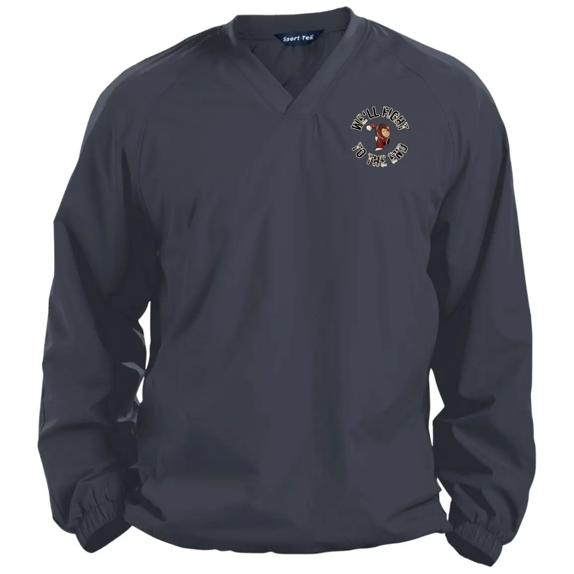 FIGHT Ohio State Pullover V-Neck Windshirt