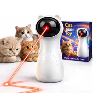 Interactive Cat Laser Toy with Red Pointer for Engaging Play Fun Cat Toy for Interactive Entertainment