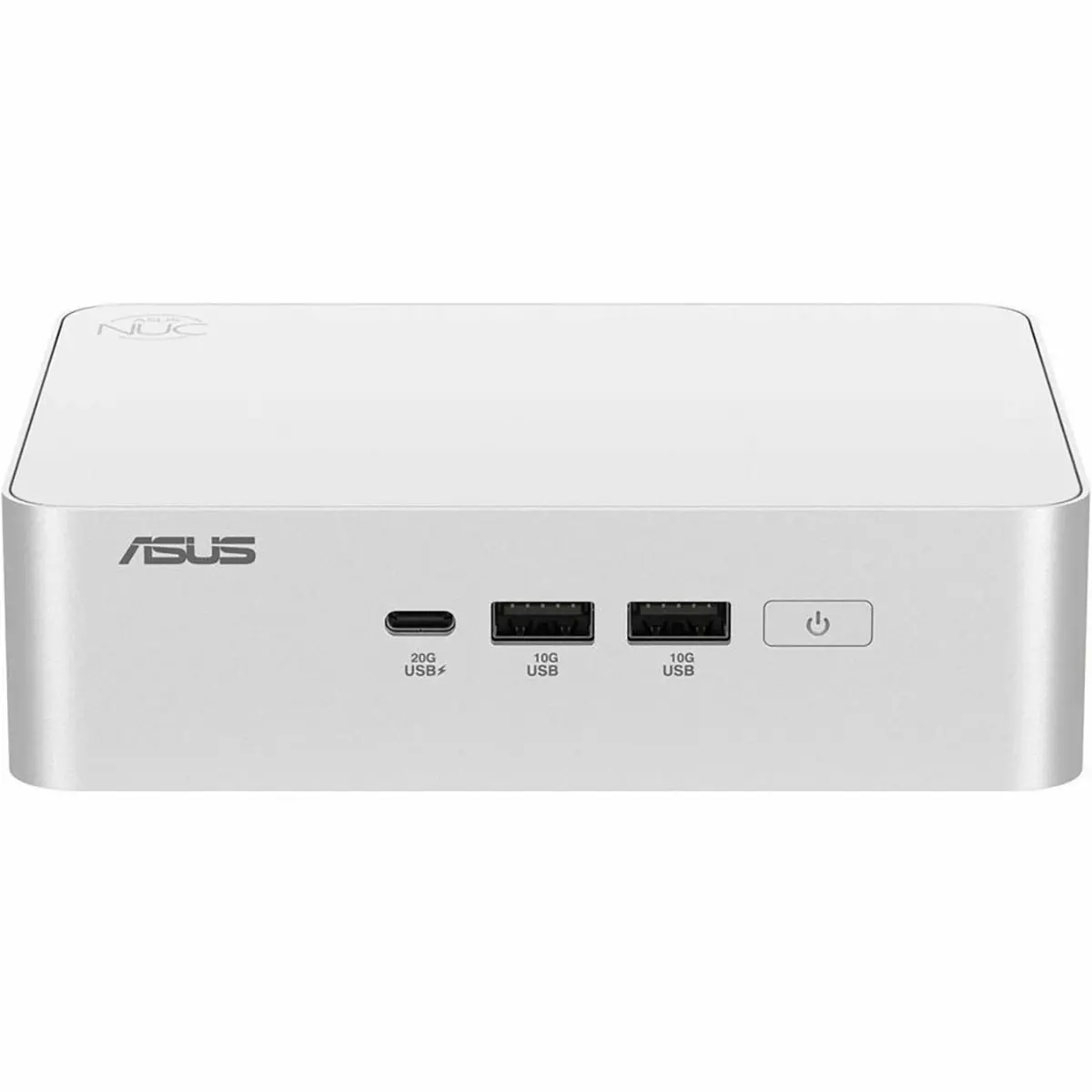 ASUS NUC 15 Pro+ Compact Form Mini Desktop Computer - Intel Core Ultra 5 225H 1.7GHz, 16GB RAM, 512GB SSD, Windows 11 Home, Silver, Ideal for Daily Compute Tasks