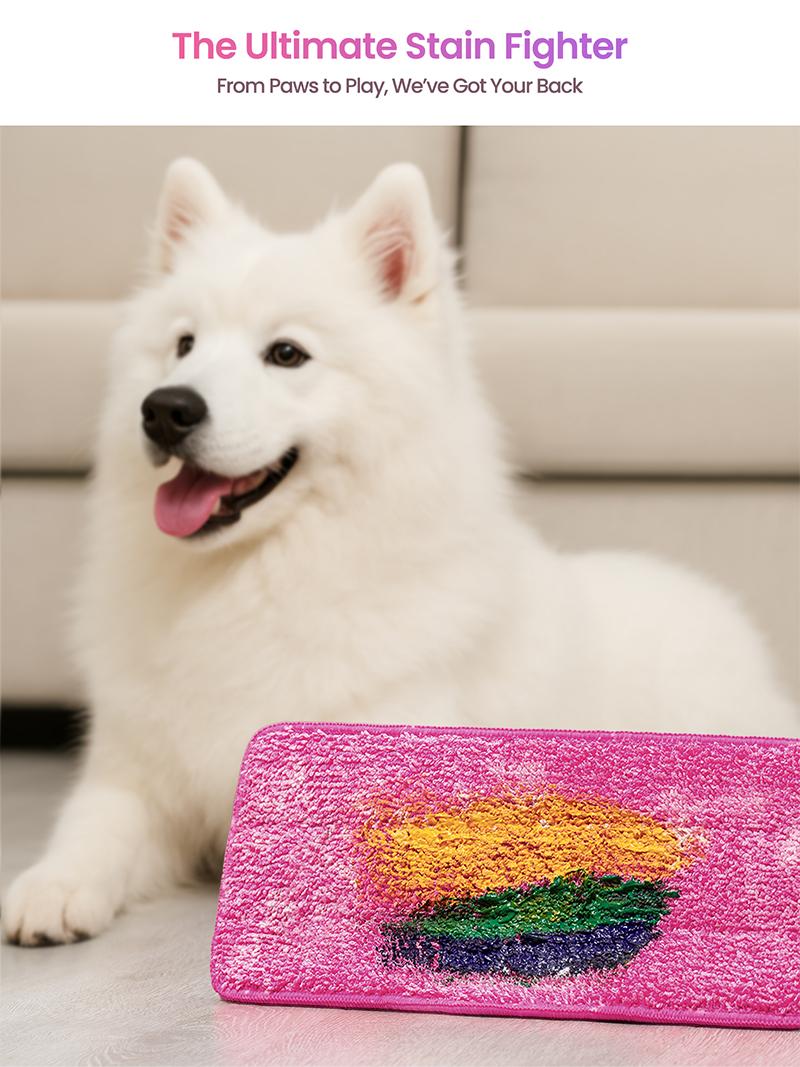 Schenley 6-Pack Microfiber Pads for Steam Mop Cleaner, Washable and Reusable Replacement Mop Pads, Cleaning Accessories Compatible with Schenley Steam Mop SLFCSM054