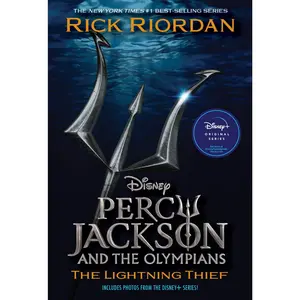 Percy Jackson and the Olympians, Book One: Lightning Thief Disney+ Tie in Edition -- Rick Riordan - Paperback