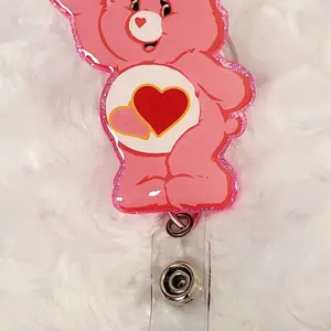 Heart Bear Badge Reel